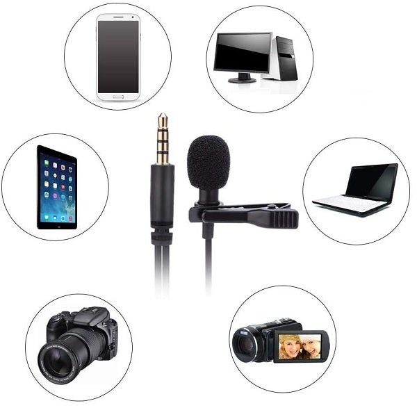 Microfone 3.5 para Video e Áudio - Cientral